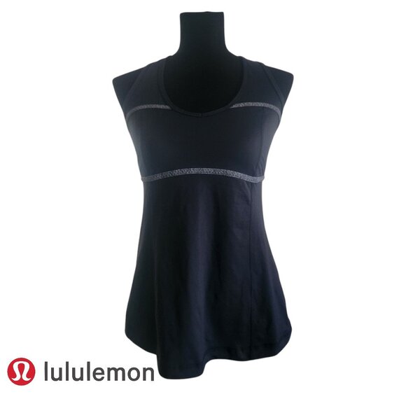 Lululemon Charcoal Grey Sport Top - Picture 2 of 7